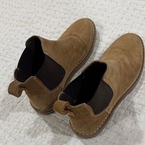 Sundance Tan Suede Chelsea Boots